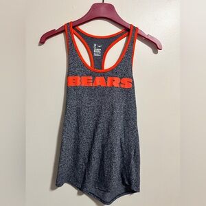 Nike Gray and Orange Bears Tank Top